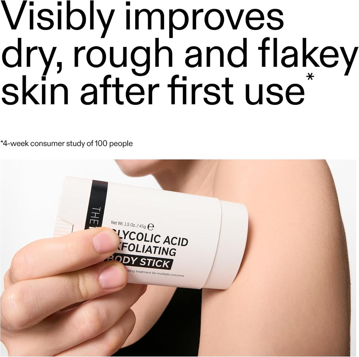 The INKEY List Glycolic Acid Exfoliating Body Stick 45g