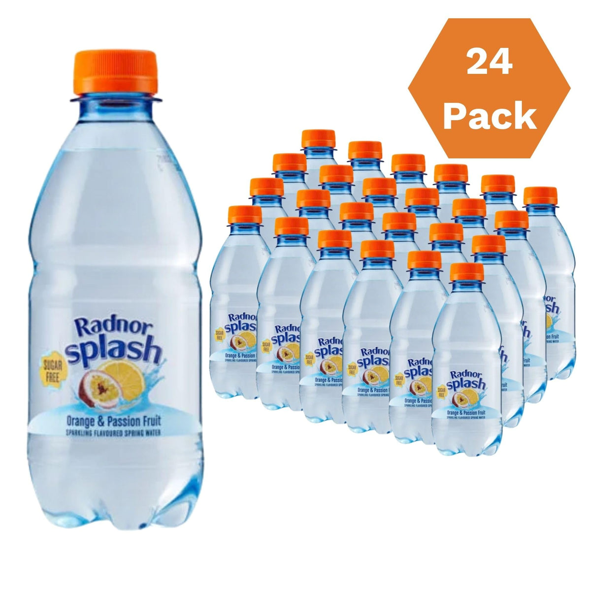 Radnor Splash Flavoured Water Sugar Free 500ml - Pack of 24 (Strawberry)
