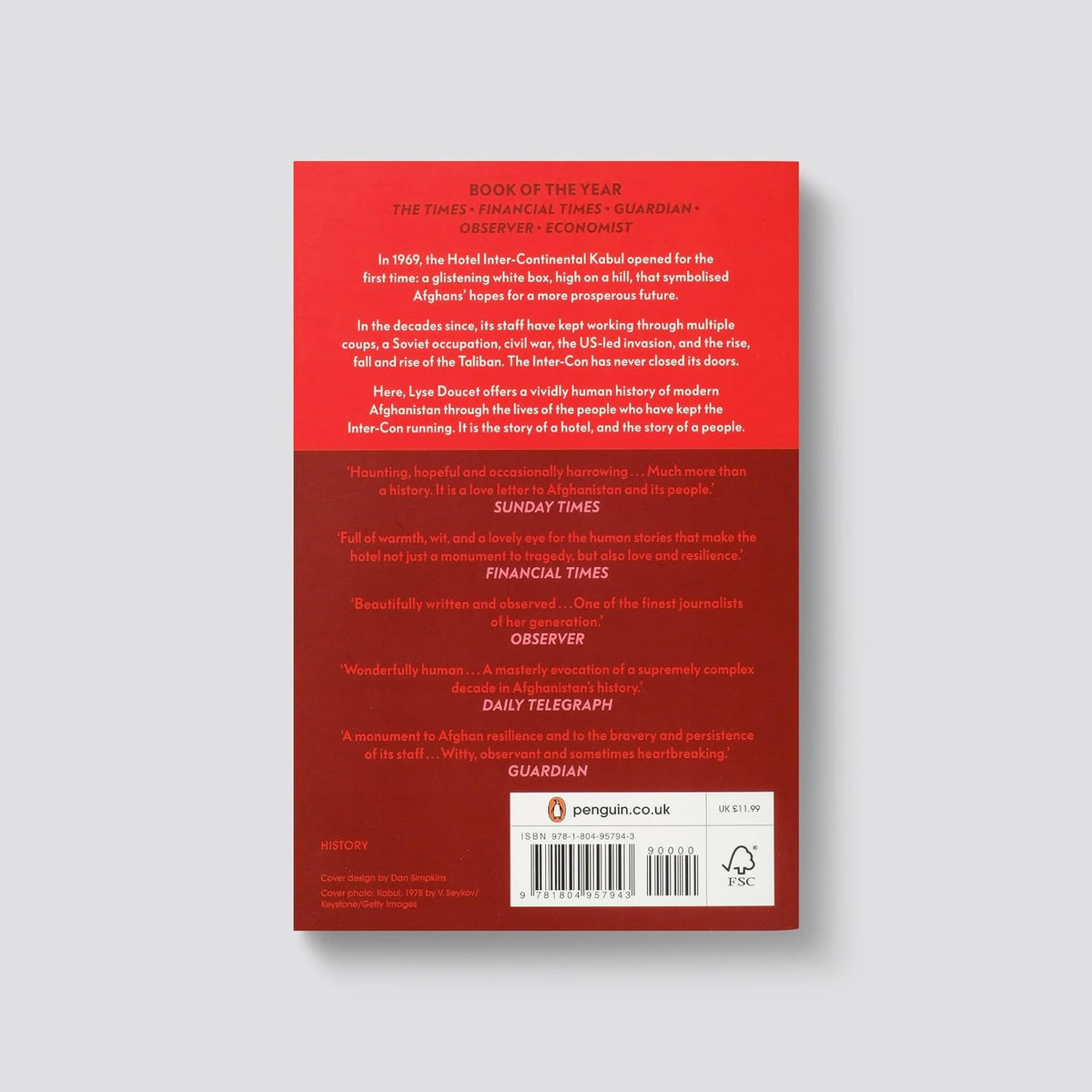 The Finest Hotel in Kabul: Winner of the Women's Prize for Non-Fiction 2026: A richly immersive history of Afghanistan from the BBC's Chief International Correspondent