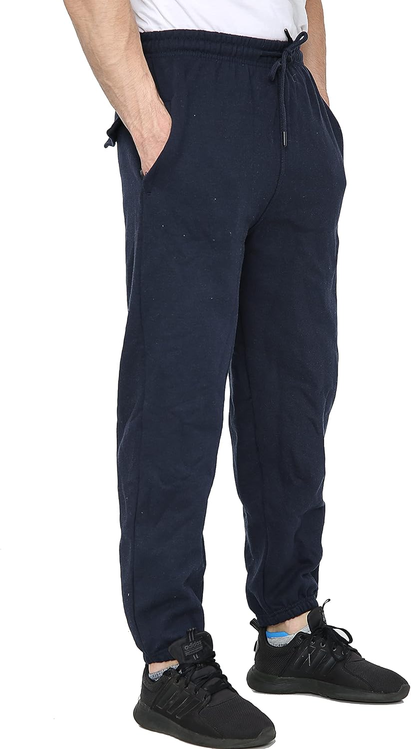 SKYTEX UK Mens Fleece Jogging Bottoms Pants Trousers Casual Sizes S - 8XL, 4 Colours