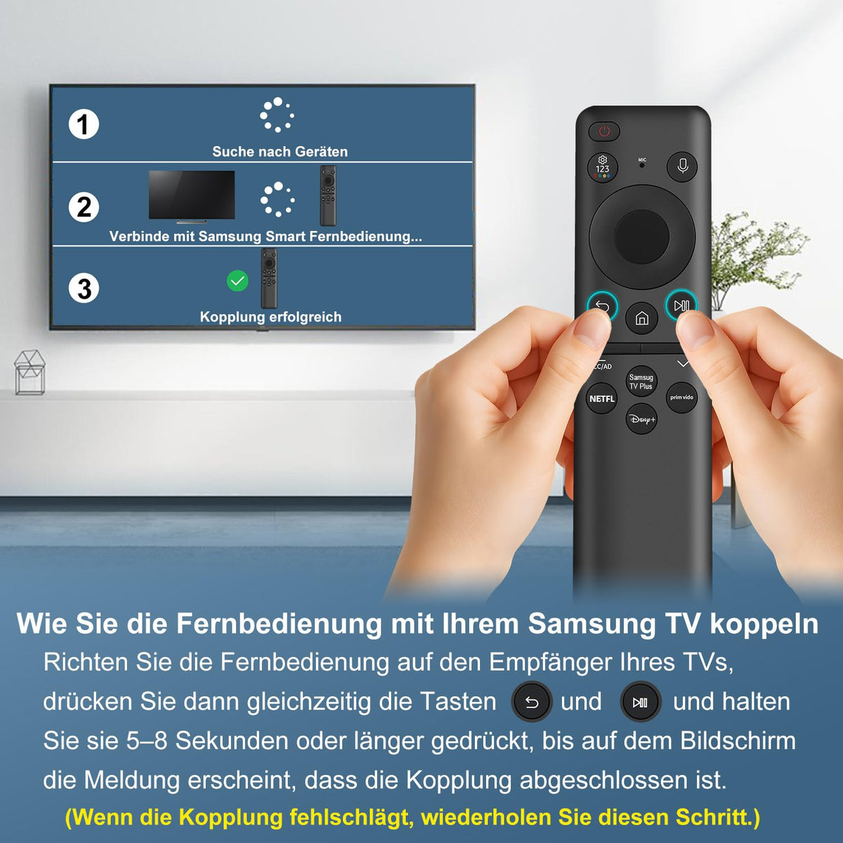 for-LG-Magic-Remote, Gvirtue Solar Voice Remote Control for-LG-Smart TV