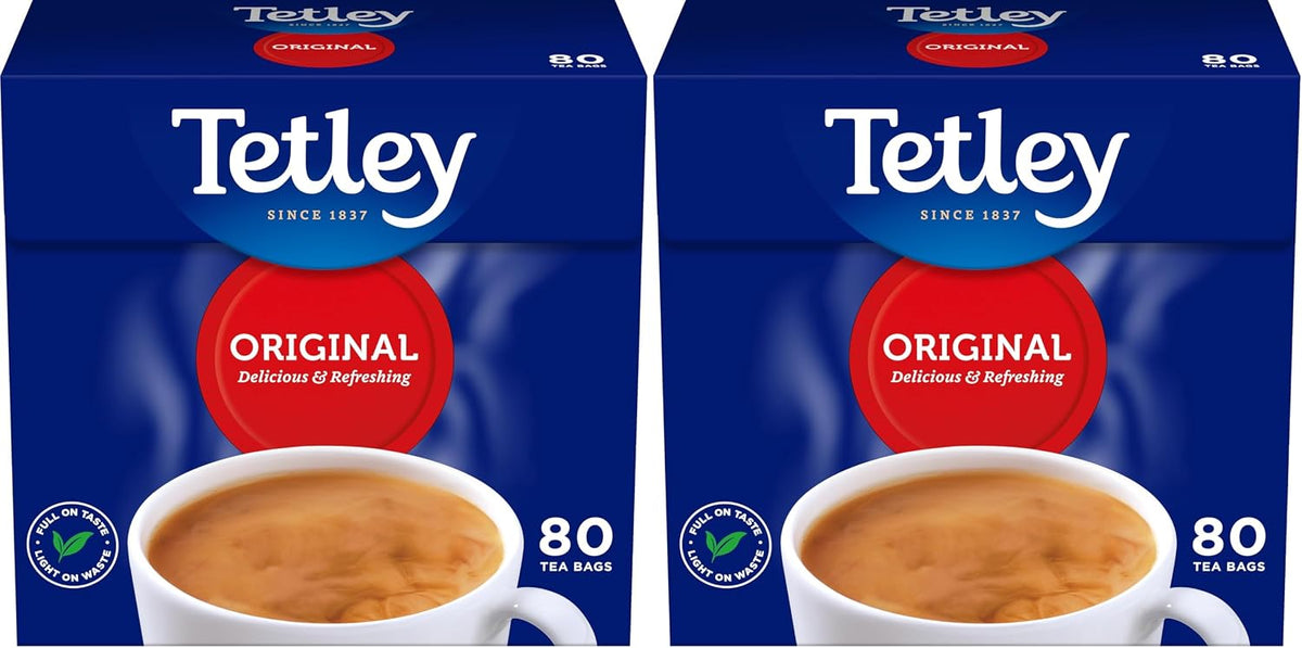 Tetley Original Black Tea, Pack of 160