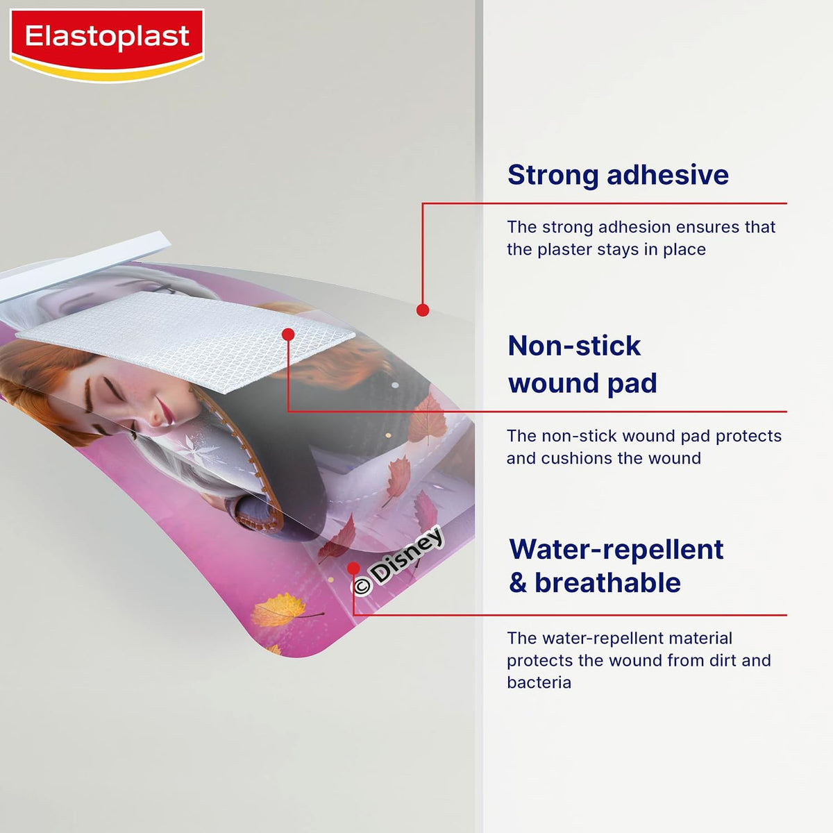 Elastoplast Disney Frozen Plasters, 20 Count