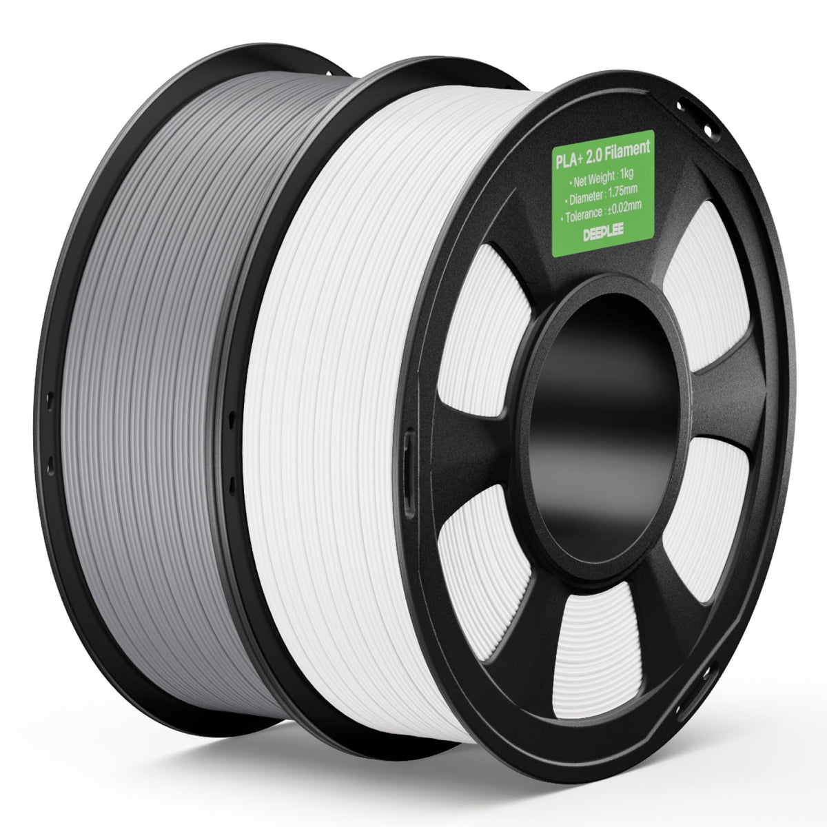 DEEPLEE PLA Plus 1.75mm Filament Beige/Brown 2KG Bundle