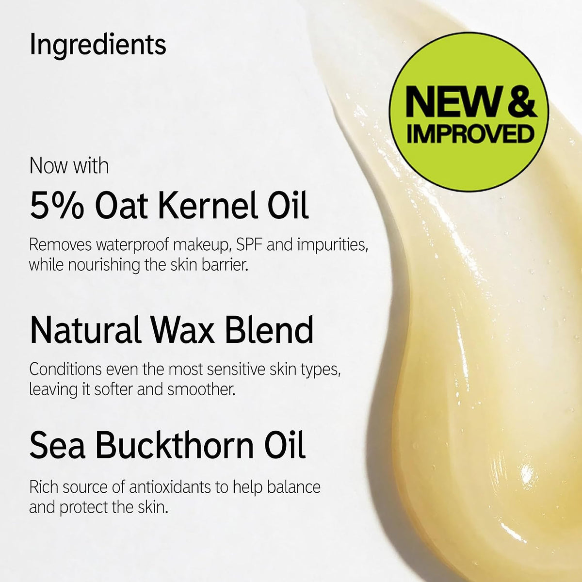 The INKEY List Oat Cleansing Balm 150ml - New & Improved Formula