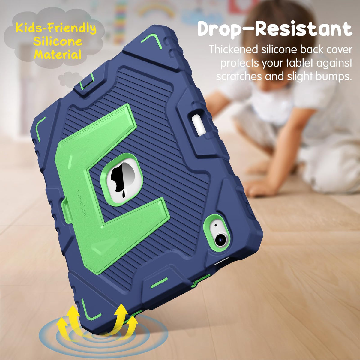 FINTIE Kid-Friendly Case for iPad (A16) 11th Gen 11 Inch, iPad 10th Gen