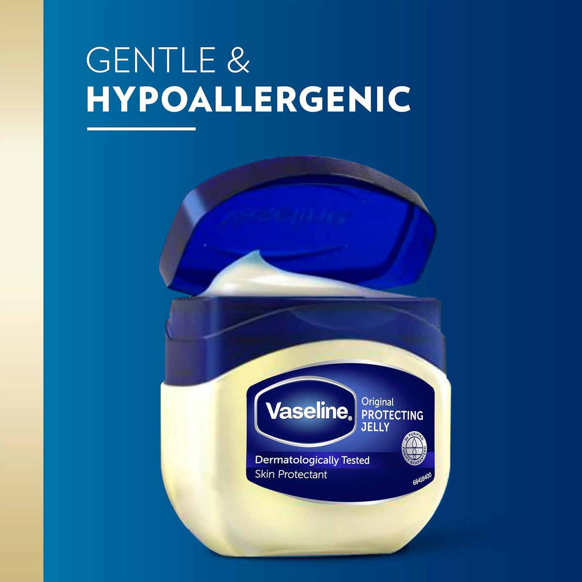 Vaseline Original Pure Petroleum Jelly, 50ml, 100746803 (Pack of 2)