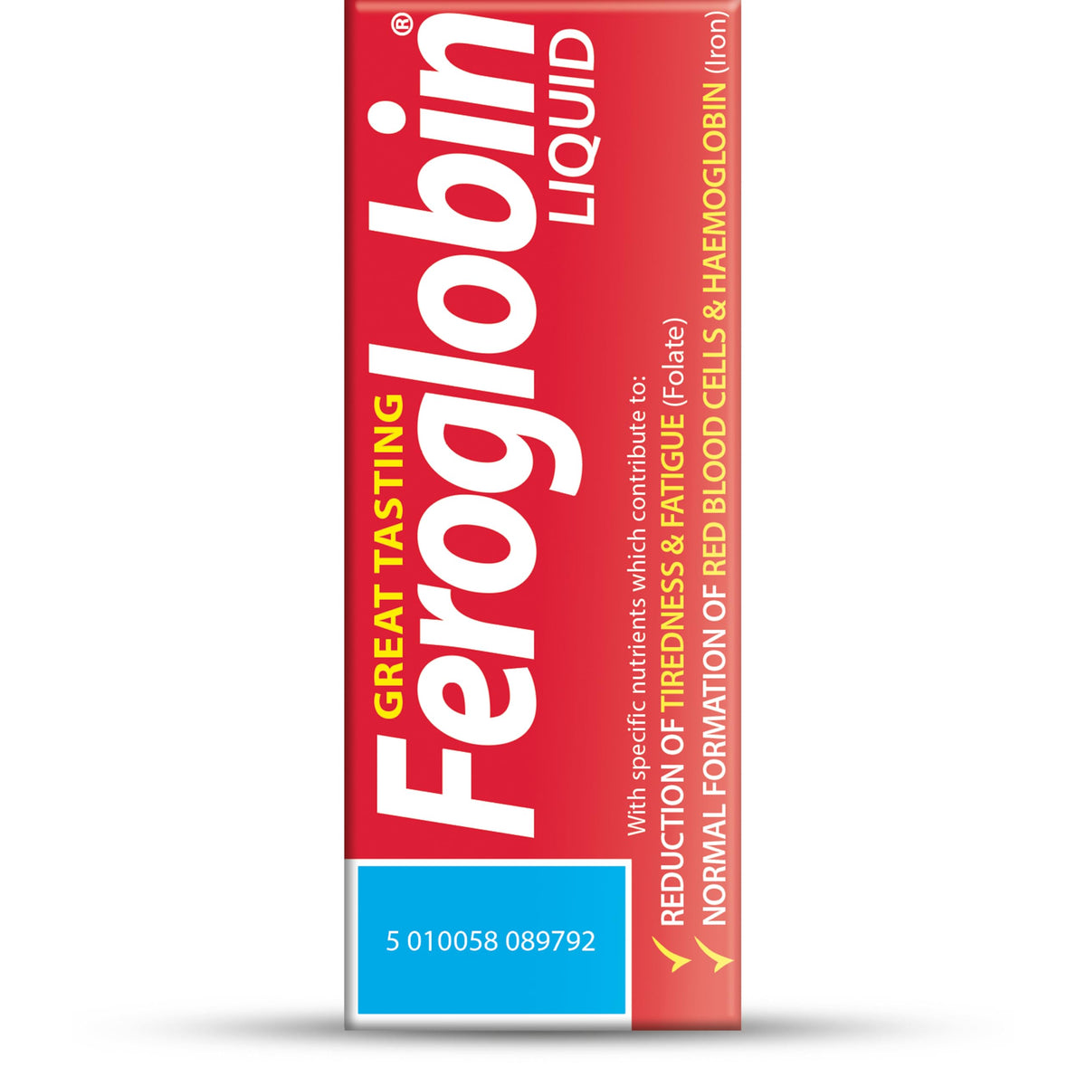 Feroglobin Iron Supplement Capsules Support Iron Defficiency, Anemia and Blood Formation, Boost Energy, Immunity and Vitality While reducing Fatigue and Tiredness