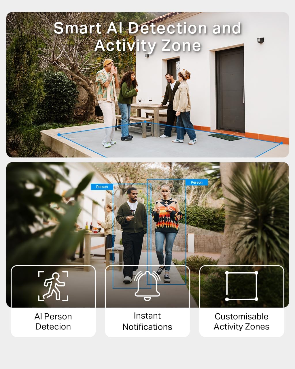 Tapo TC82 2K Battery Outdoor Security Camera Wireless