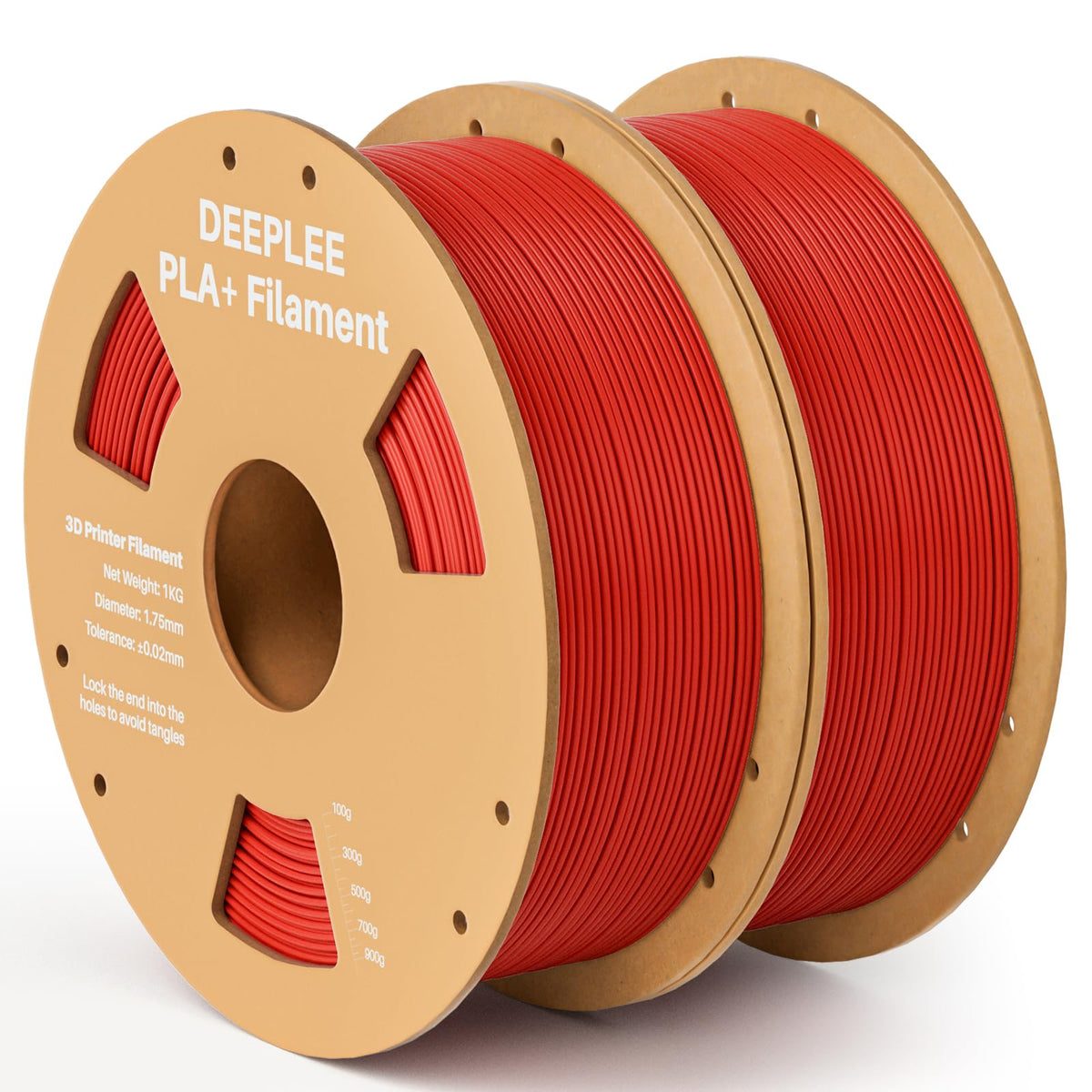 DEEPLEE PLA Plus 1.75mm Filament White 1kg