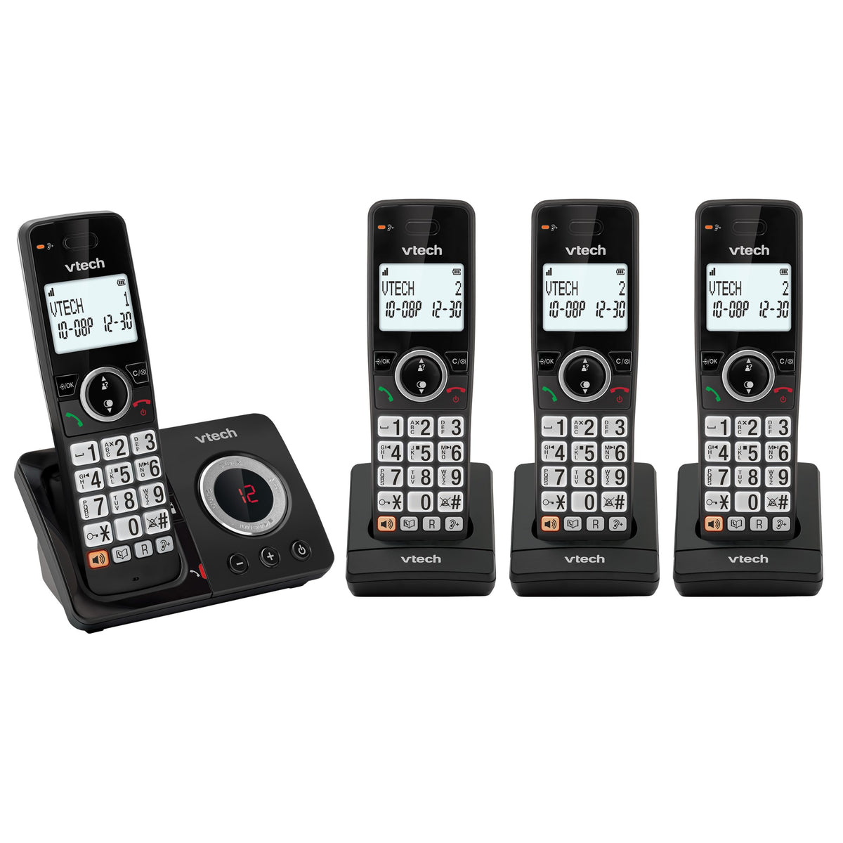VTech EA5050 DECT Cordless Phone with Answering Machine,Nuisance Call Blocker, Volume Booster, Easy-to-Read Backlit Display, 18 Hours Talk-time, Handsfree Speakerphone, Single Handset