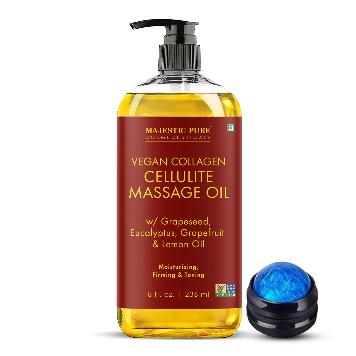 Majestic Pure Vitamin E Oil 100% Pure and Natural Oil - 236 ml