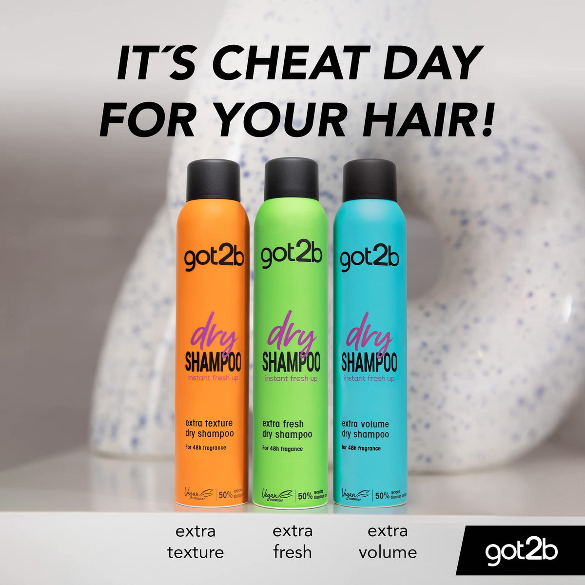 got2b Beach Matt Texture Sea Salt Hair Spray, Medium Hold, Creates Waves and Textures with a Matt Finish, packaging may vary, 200 ml