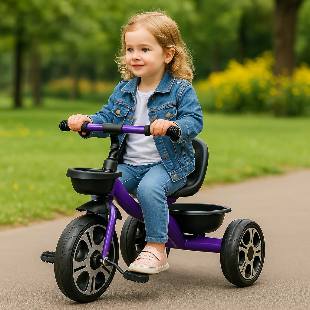 Foryourlittleone Kids Trike Venture Tricycle Baby Push Bike | Age 18 Months to 6 Years | Gift Toddler Tricycles (Green)