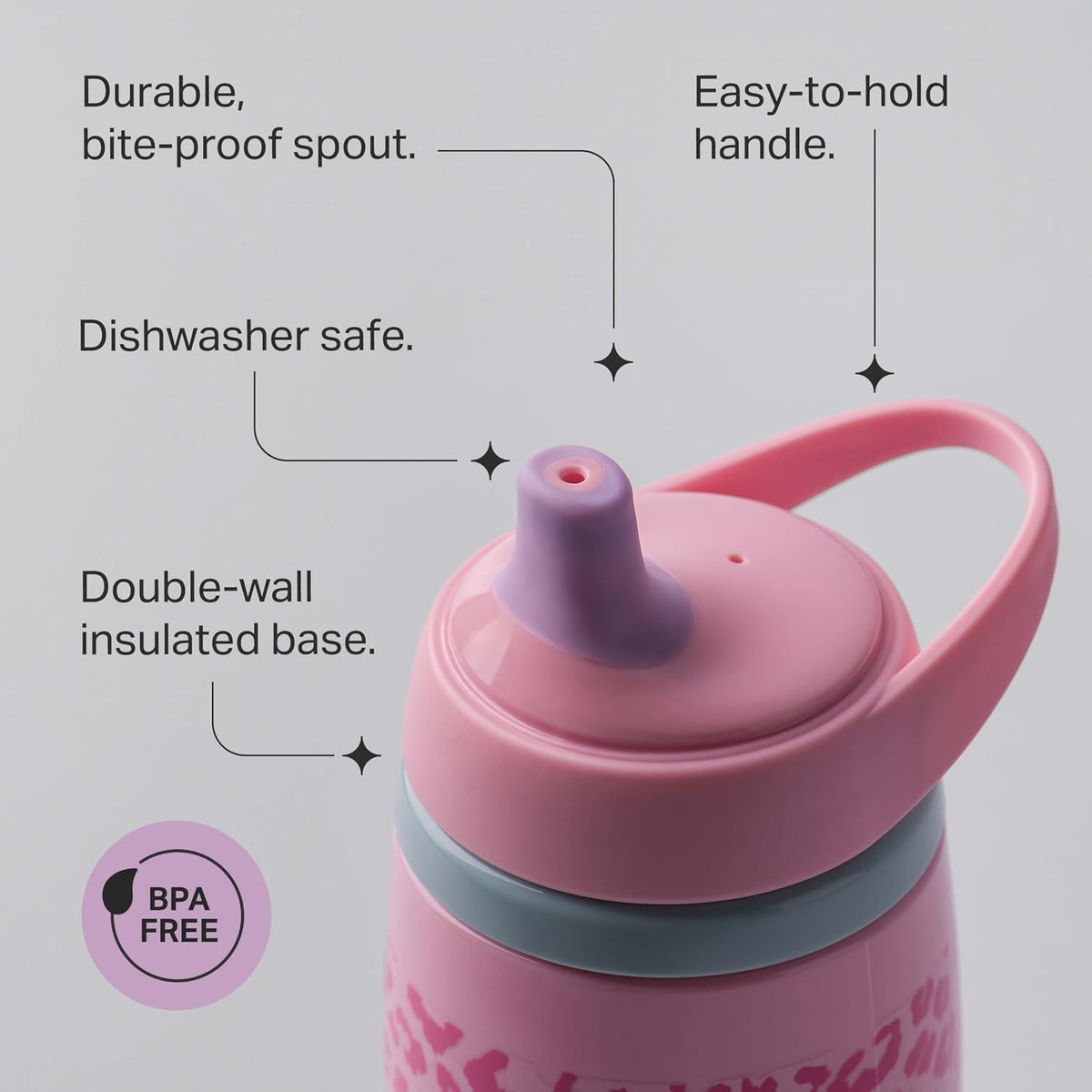 Tommee Tippee Insulated Active Spout Toddler Sippy Cup 12m+