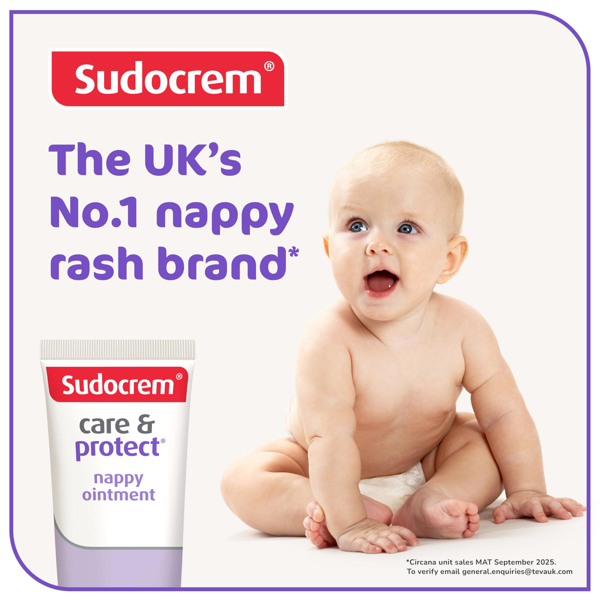 Sudocrem® Sudosalve™ Nappy Rash Cream 25g (Pack of 1)