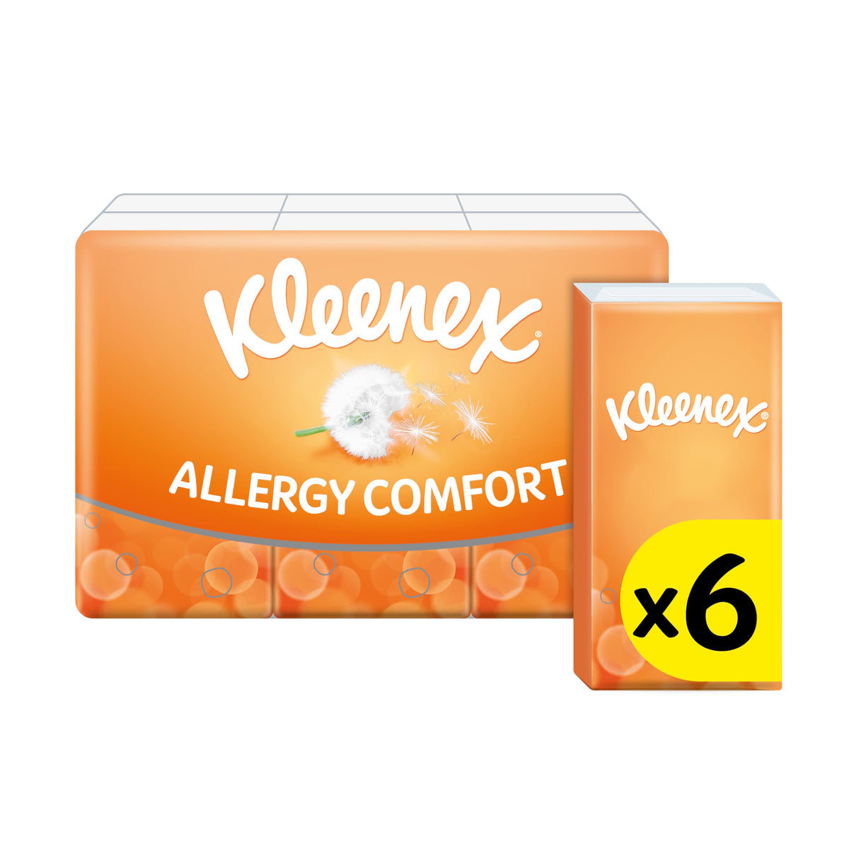 Kleenex Balsam Travel Tissues - Multipack 8 Tissue Packs