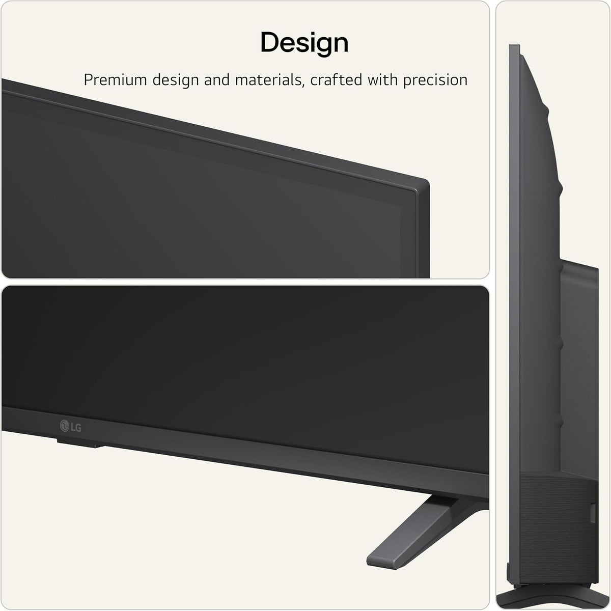 LG LED AI LB650B 32 inch HD Smart TV - 32LB650B6LA (α5 AI Processor Gen9, 60Hz, HDR10, Google Cast, Apple AirPlay 2) [Model year 2026]