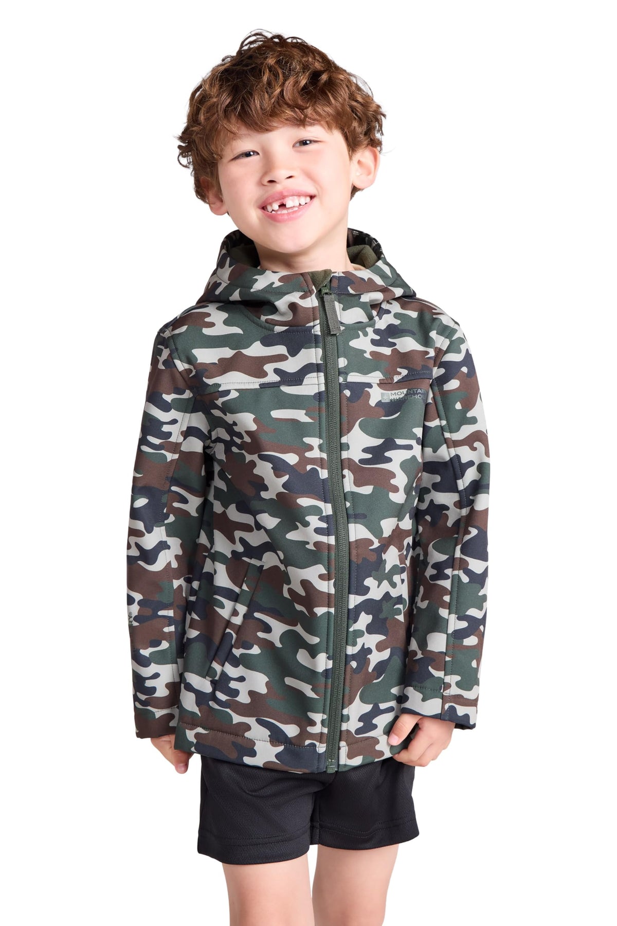 Mountain Warehouse Exodus Kids Softshell Jacket
