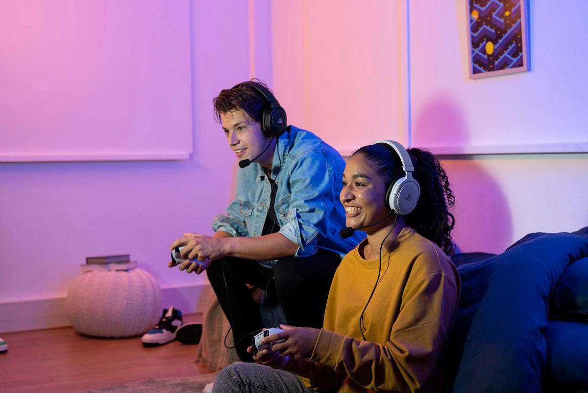 GXTrust Forta Gaming Headset Officially Licensed for PlayStation 5, White