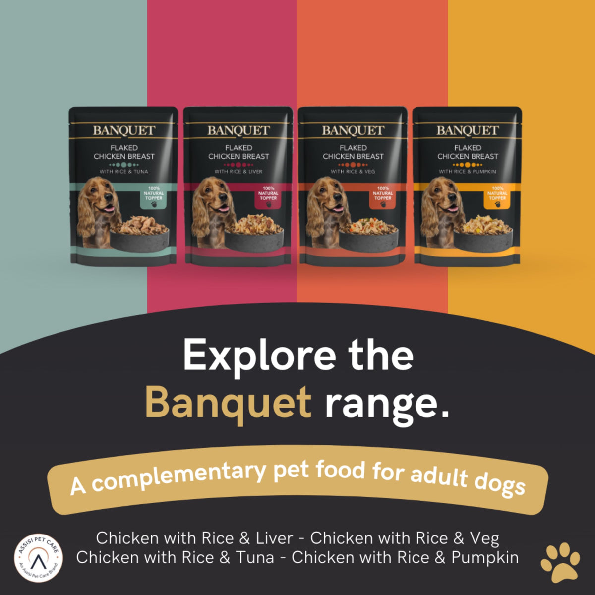 HiLife Banquet Adult Wet Dog Food, Mixed Multipacks Classic Collection & Supreme Selection, Made with 100% Natural Ingredients (36 Pouches x 100g)
