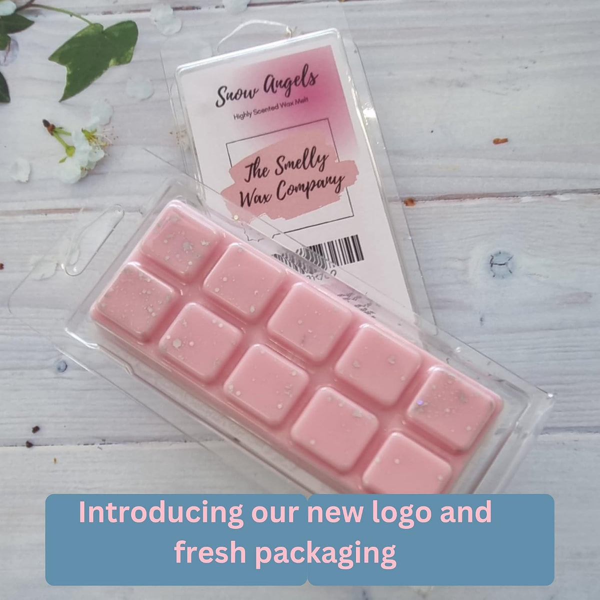Snow Angel Wax Melts Snap Bar | Strong Scented Long Lasting Fragrance