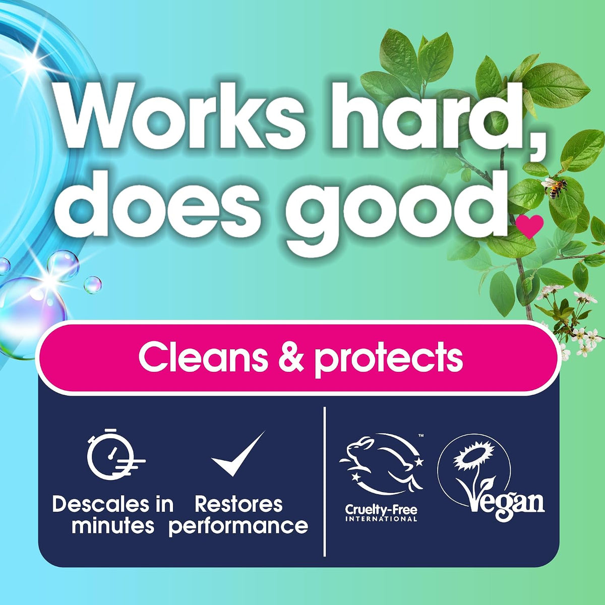 Ecozone Kettle & Iron Descaler | Easy Use Sachets | Powerful Limescale Removal