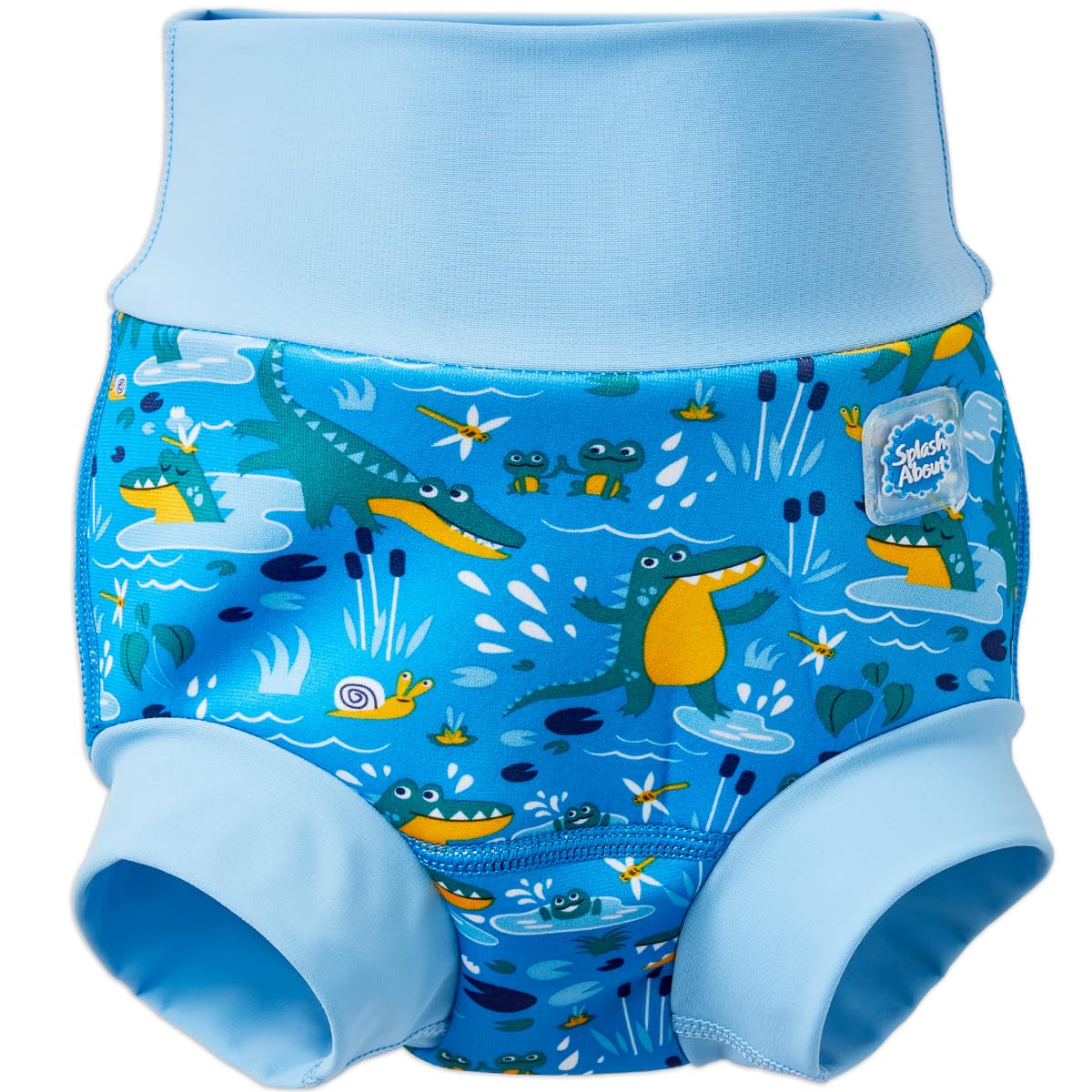 Splash About Happy Nappy Wiederverwendbar Schwimmwindel, Forest Walk, 6-12 Monate Baby and Toddler Swim Nappy
