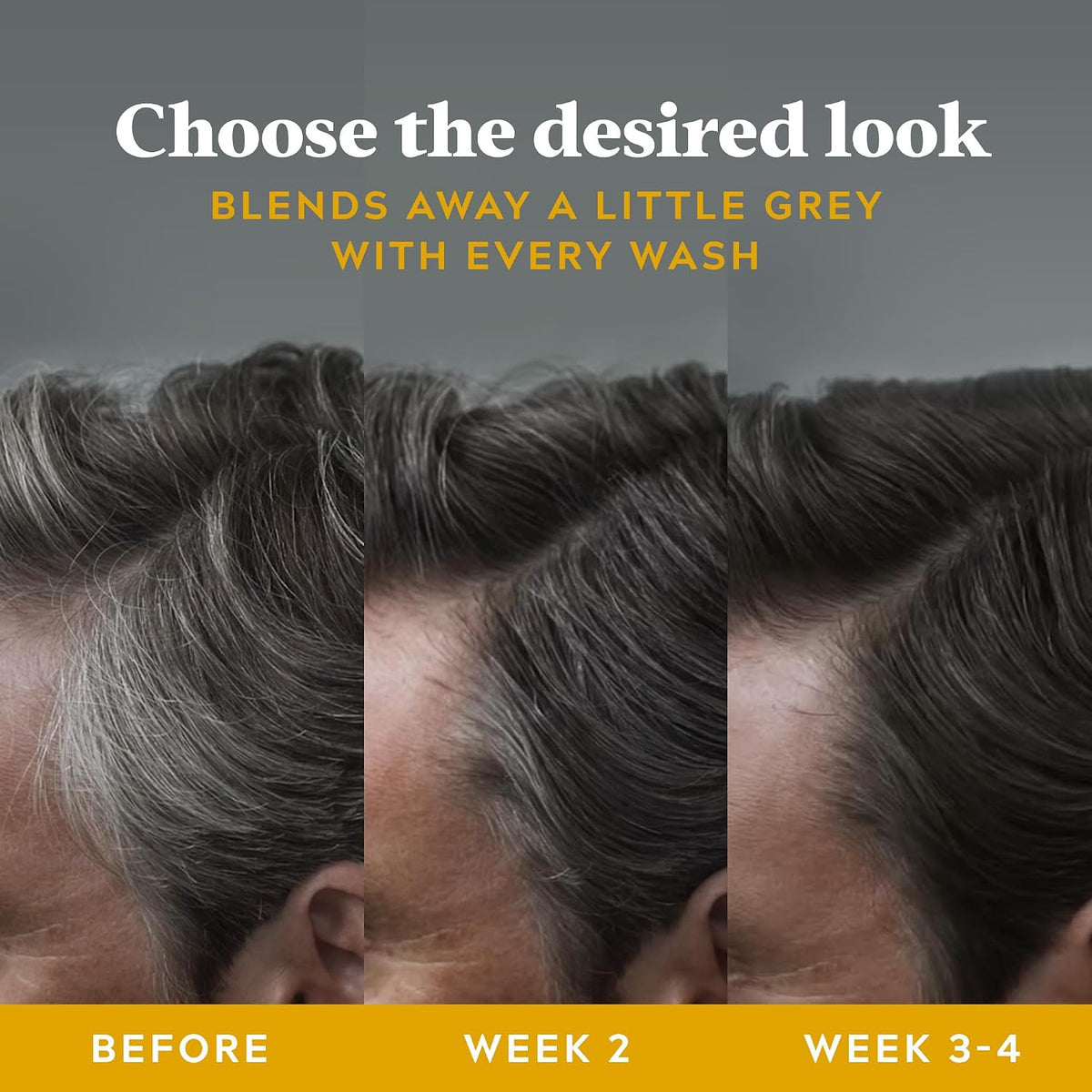 Just For Men Control GX 2-in-1 Grey Reducing Shampoo and Conditioner, 118ml