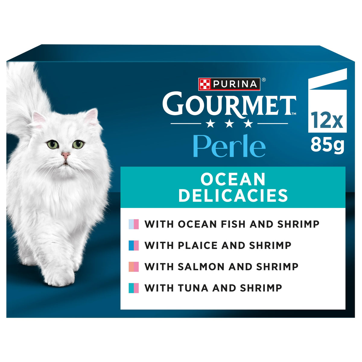 GOURMET Perle Delighters Collection in Gravy Wet Cat Food 40x85g