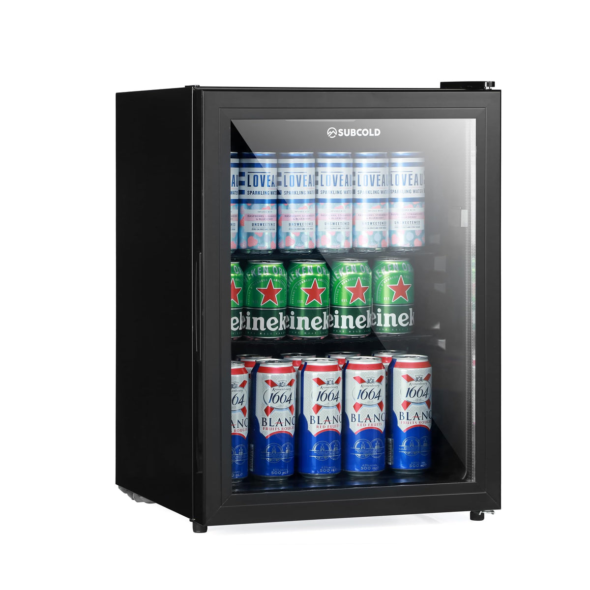 Subcold Cave35 Beer Fridge | 35L | 0-8°C | LED | Stainless Steel Door