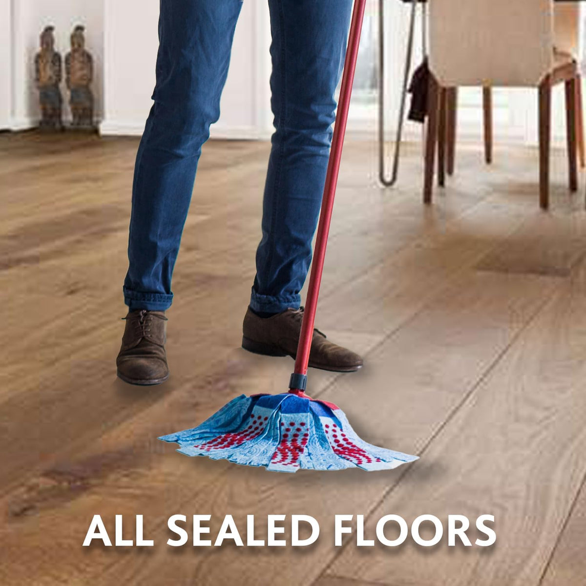 Vileda SuperMocio 3Action XL Mop Refill, 2 Pack – Fits All SuperMocio Mops