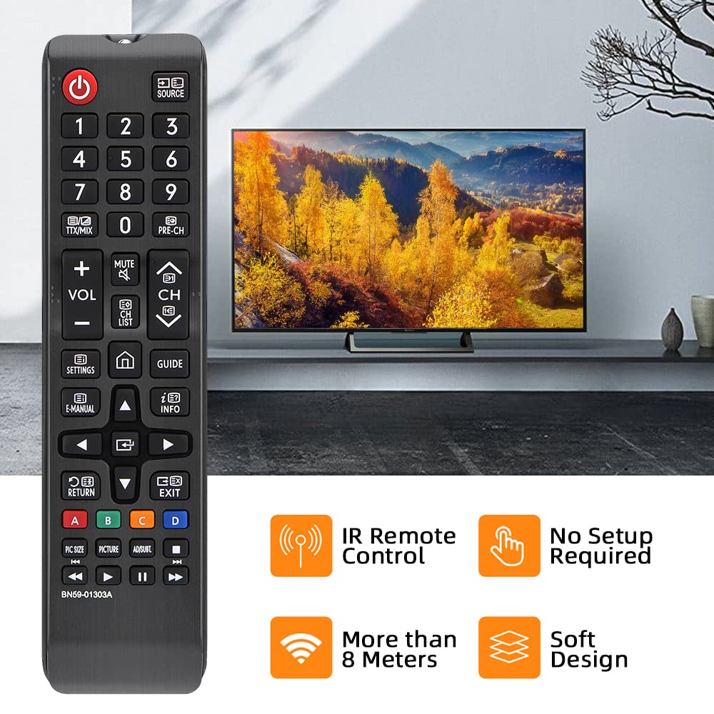 Gvirtue 【Pack of 2】Replacement Remote Control Compatible with Roku Box Model: Roku 1, Roku 2(HD, XD, XS), Roku 3, Roku LT, HD, XD, XDS, Roku N1, Roku Express, Roku Express+