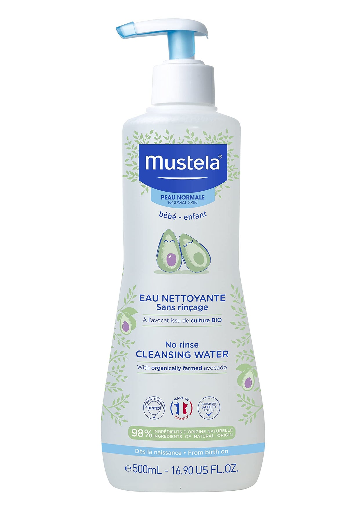 Mustela - Mustela No Rinse Cleansing Water - 500ml