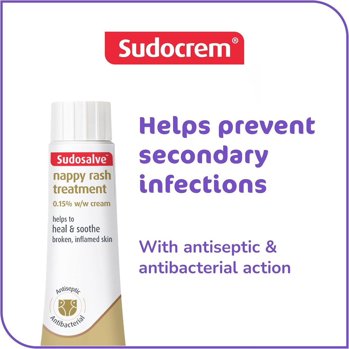 Sudocrem® Sudosalve™ Nappy Rash Cream 25g (Pack of 1)