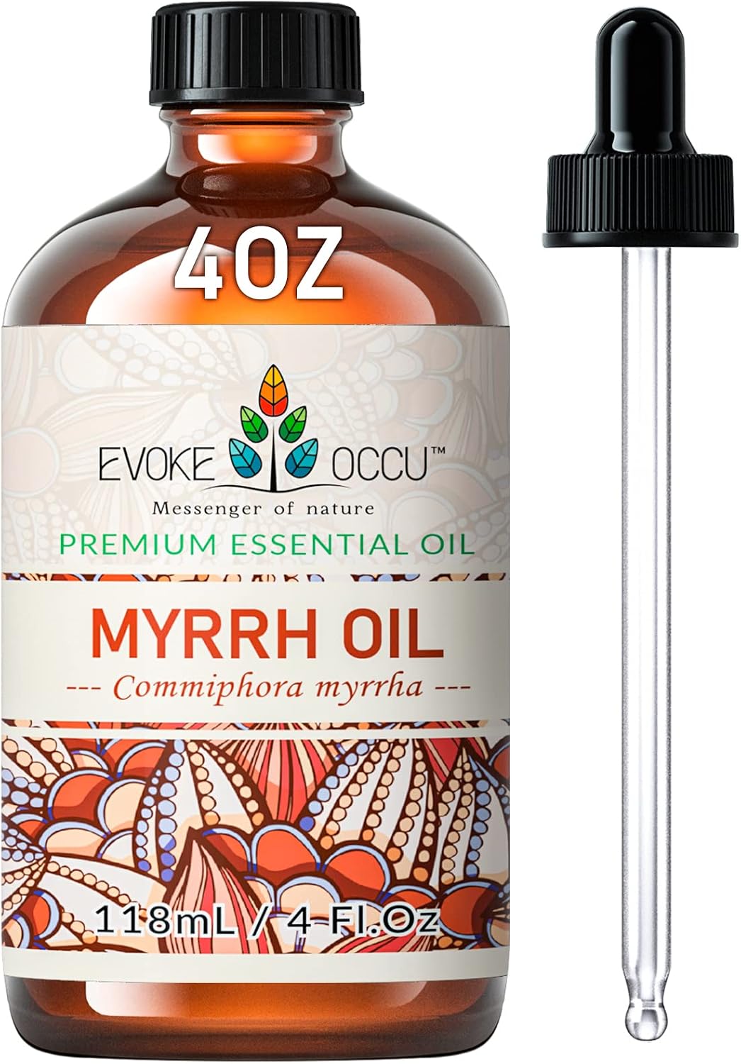 EVOKE OCCU Myrrh Essential Oil for Diffuser, Candle & Skin