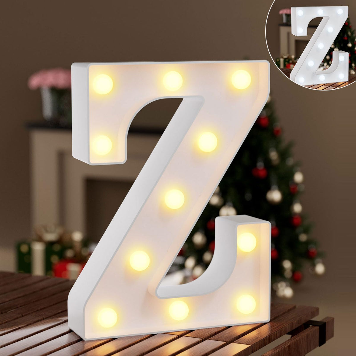 Ledido Pink Glitter Light Up Number 80 for 80th Birthday Decorations