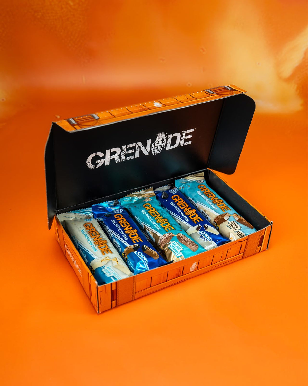 Grenade Chocolate Chip Salted Caramel Protein Bars, 12 x 60 g