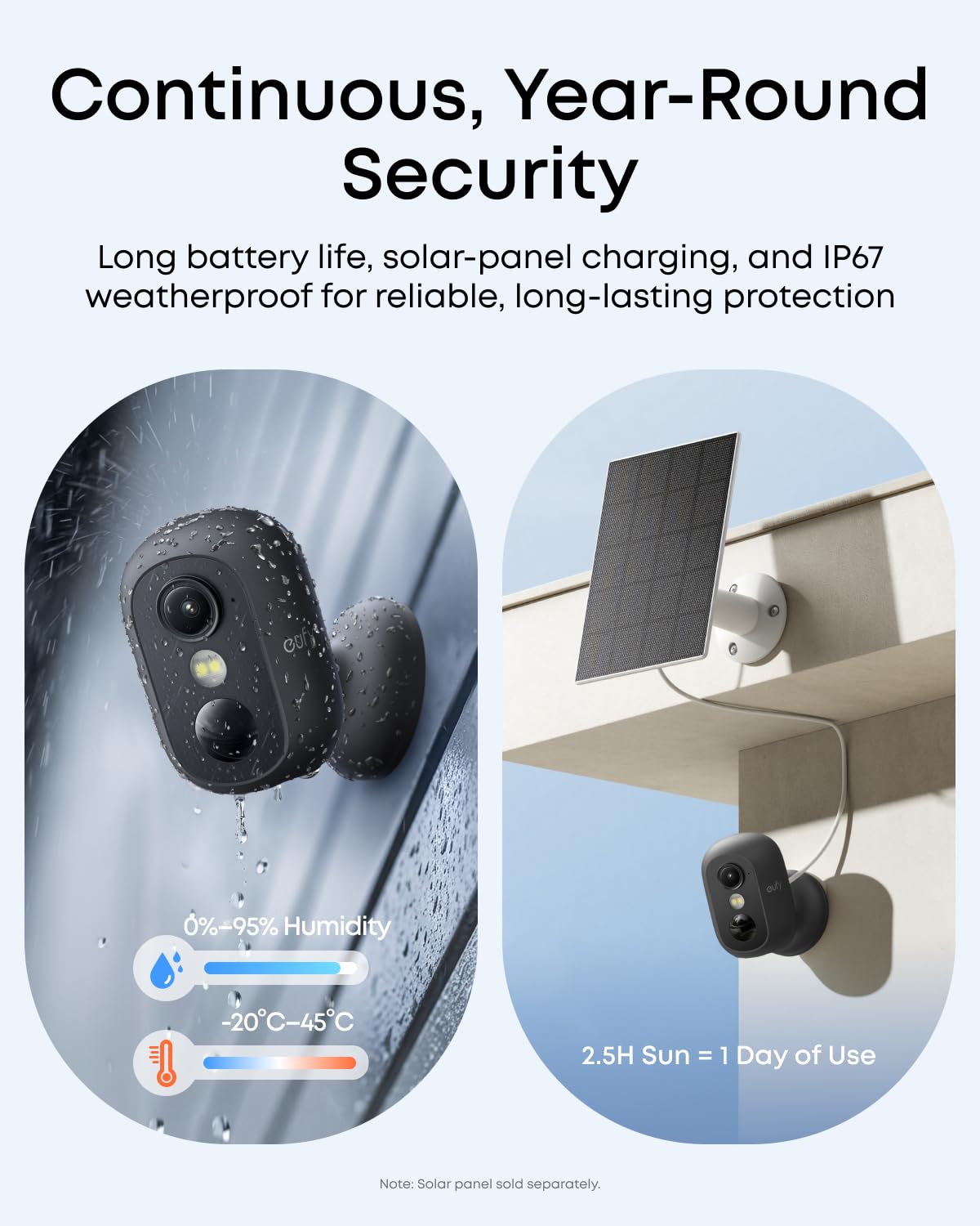 eufy Security Camera Outdoor Wireless,eufyCam C35 2 Pack with HomeBase Mini
