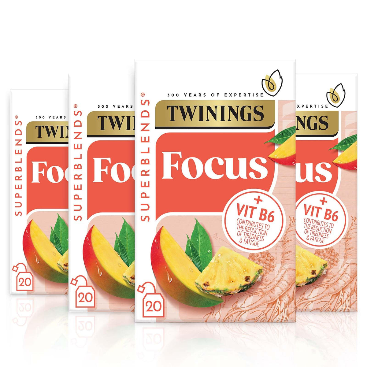 Twinings English Breakfast Tea, 4 x 80 Biodegradable Plant-Based Tea Bags
