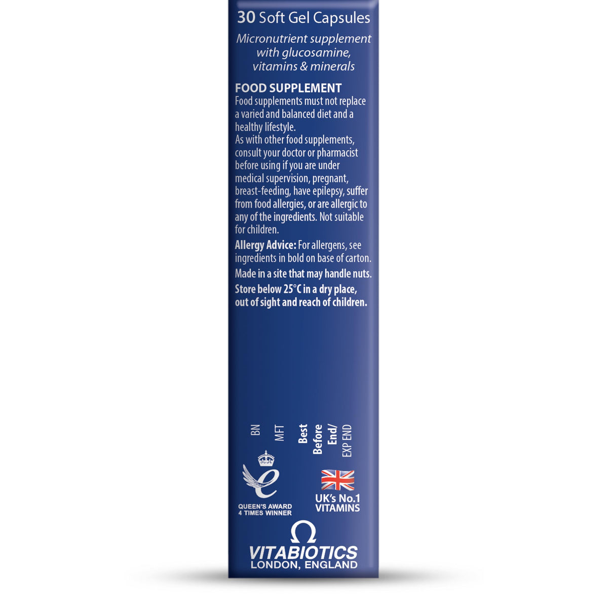 Jointace Collagen - Advanced Joints & Cartilage Support - Includes Collagen, Glucosamine & Chondroitin & Ginger