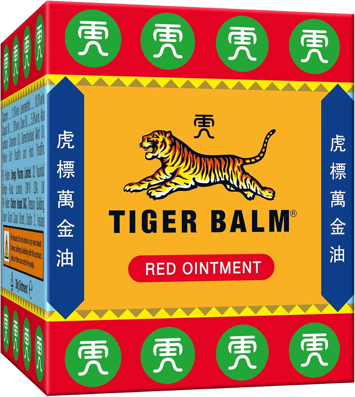 Tiger Balm Red Ointment for Muscle Pain Relief and Back Ache 30g