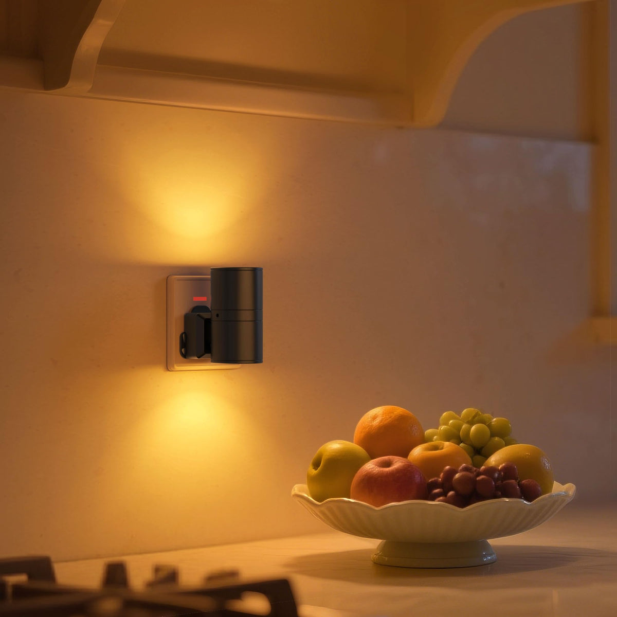 LOHAS-LED Plug in Night Light,Dimmable Nightlight 100LM,Dusk to Dawn Sensor