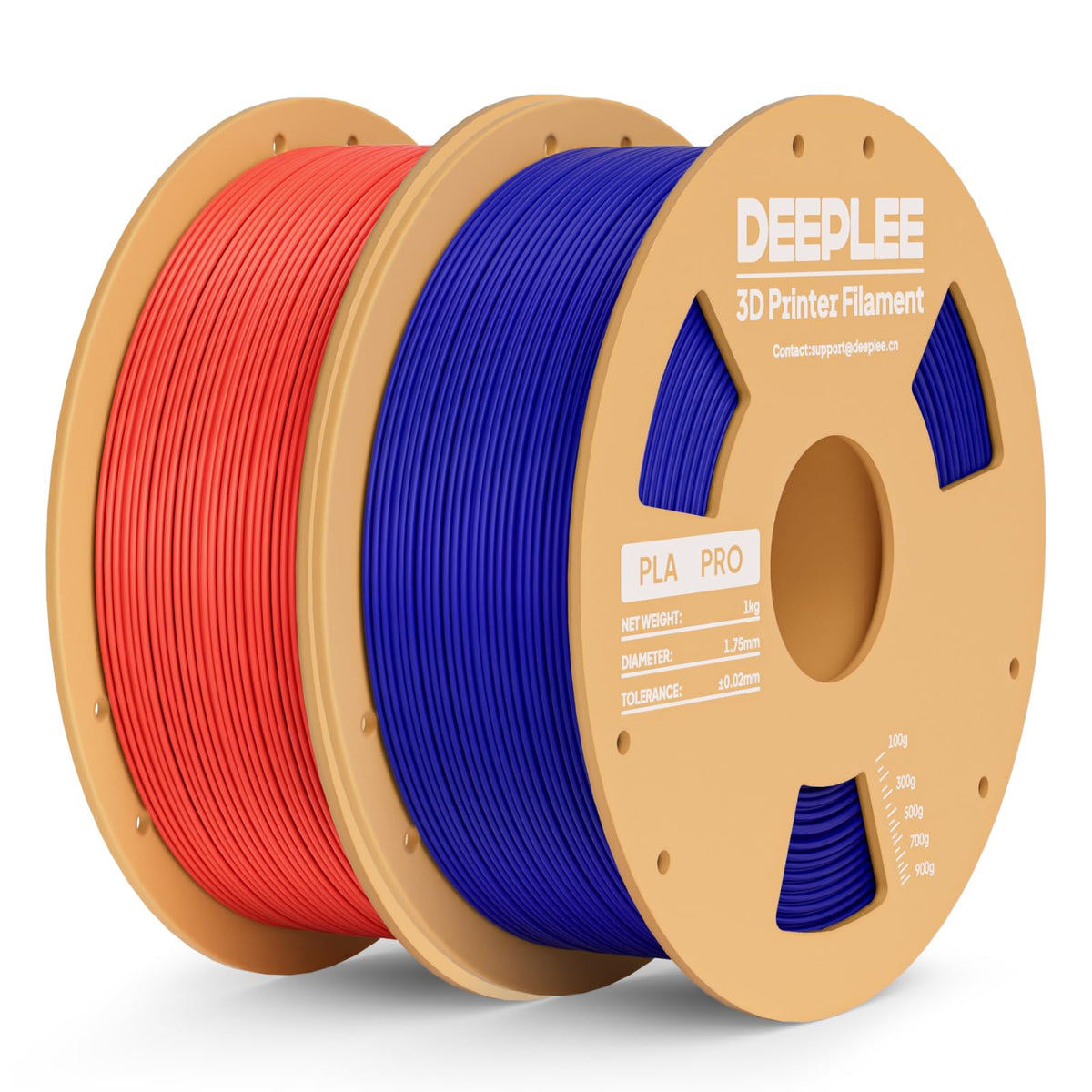 DEEPLEE PLA Filament 1.75mm PLA Pro White*1