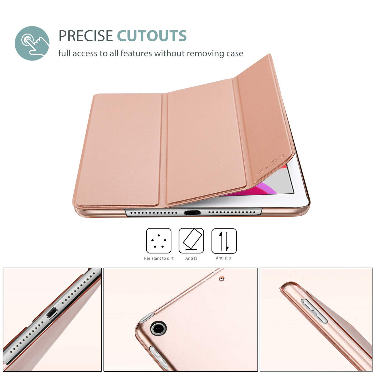ProCase for iPad 9th/ 8th/ 7th Generation Case 10.2 Inch (Navy)