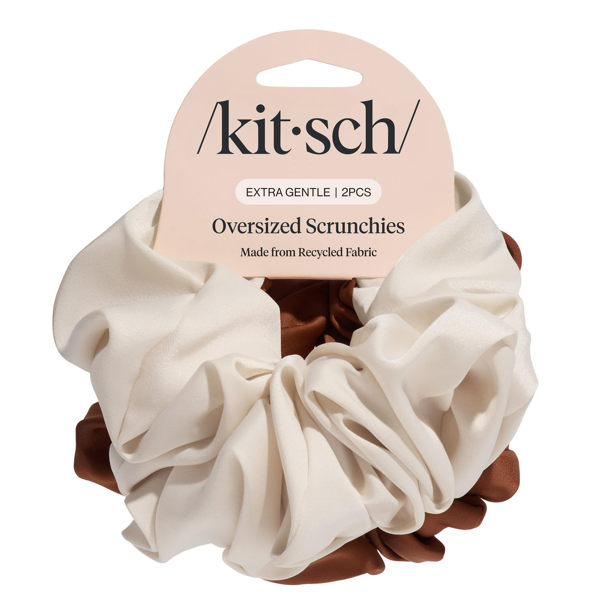 Kitsch Satin Scrunchies for Women 3pcs - Garden Bouquet
