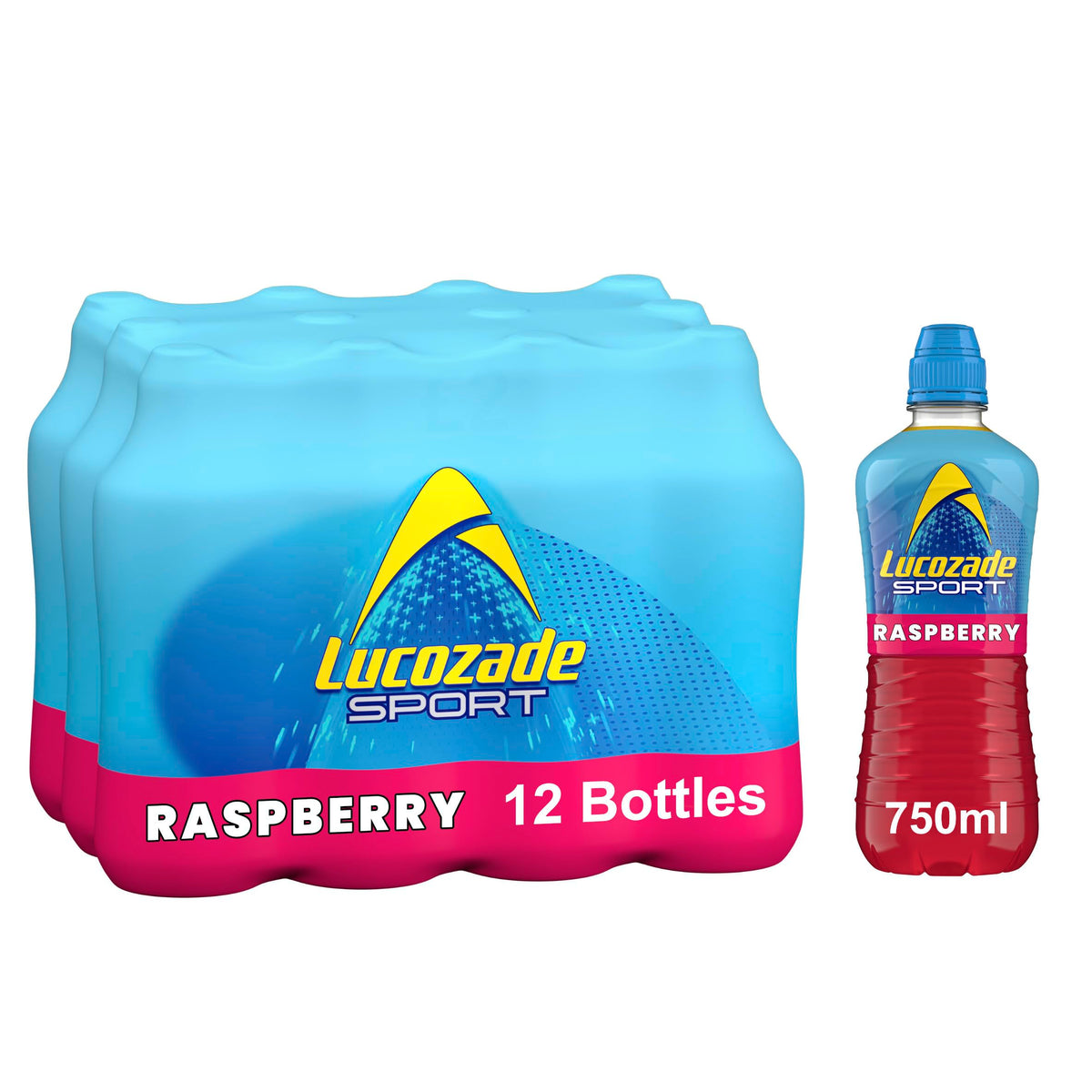 Lucozade Sport Orange Sports Drink, 4 x 500ml