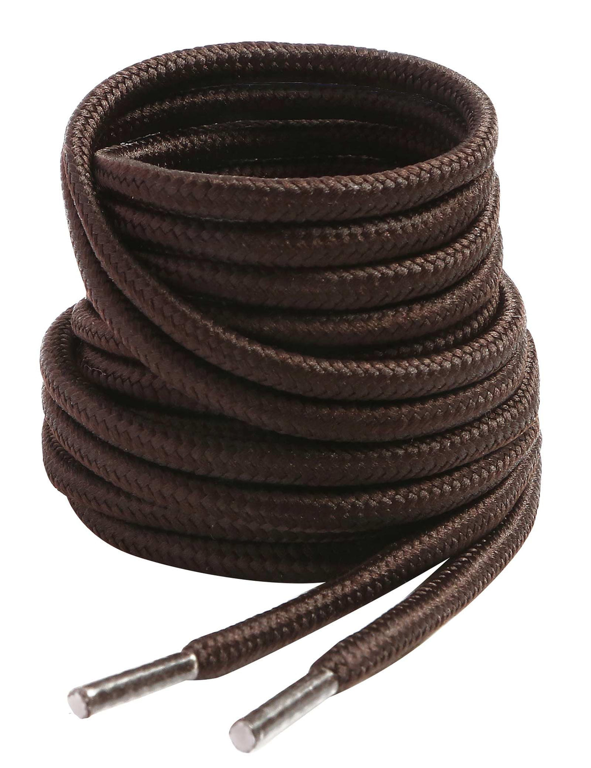 VSUDO Round Boots Laces, 4mm Diameter Work & Hiking Shoe Laces for Boots