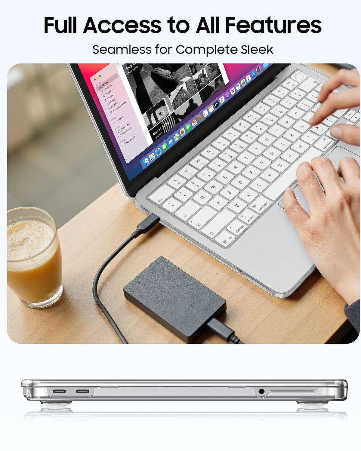 FINTIE Case for MacBook Pro 14 inch M5 2026/M4 2025/M3 2024/M2 2023/M2 2021