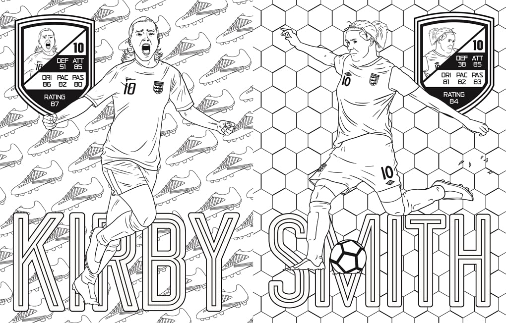 Ultimate Football Heroes Colouring Book: the perfect gift for fans of the beautiful game!